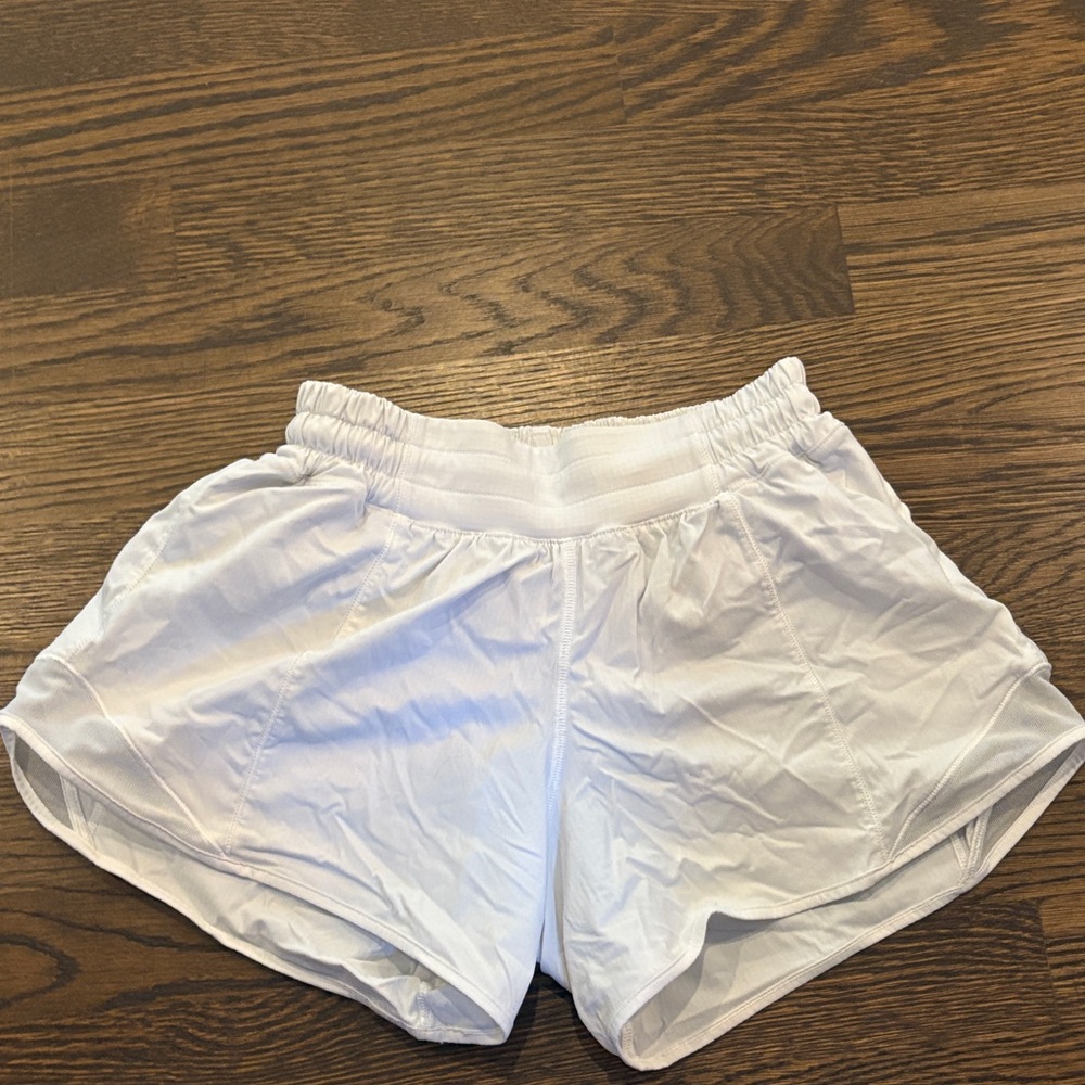 Lululemon Athletica White Women's Athletic Shorts